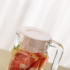 Hexa Glass Water Jug 1.1L