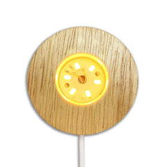 3D Deer Crystal Ball Lamp