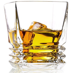 3 Tier Whiskey Glass 300ml Set of 6