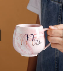 Round Mr. & Mrs. Mug