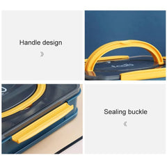 4 Compartment Stainless Steel Lunch Box 1100ml