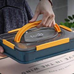 4 Compartment Stainless Steel Lunch Box 1100ml