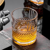 Vintage Whiskey Tumbler 260ml Set of 6