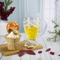 Pineapple Glass Mug 220ml Set of 6