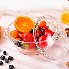 Glass Casserole with Glass Lid