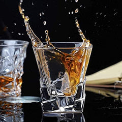 Elegant Whiskey Glass 320ml Set of 6
