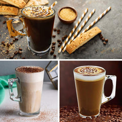 Glass Tea Cup 130ml Set of 6