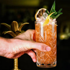 Crystal Juice Glass 330ml Set of 6