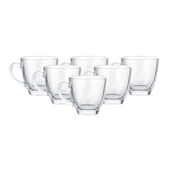 Square Tea Cup 140ml Set of 6
