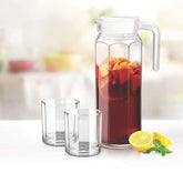 Hexa Glass Water Jug 1.1L