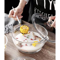 Glass Casserole with Glass Lid