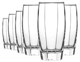 Barrel Shaped Highball Glass 365ml Set of 6