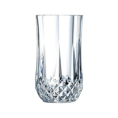 Diamond Crystal Cut Highball Glass 250ml Set of 6