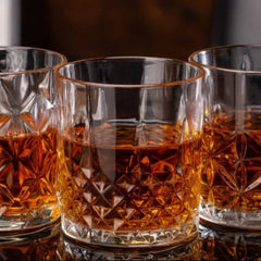 Crystal Rock Whiskey Glass 325ml Set of 6