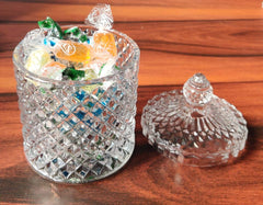 Crystal Candy Jar Set of 2