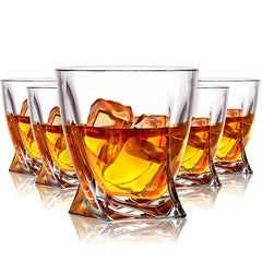 Twisted Whiskey Glass 300ml Set of 6