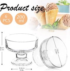 Ice cream Bowl 190ml Set of 6