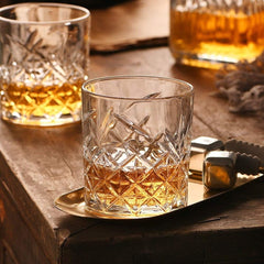 Crystal Grass Whiskey Glass 300ml Set of 6