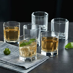 Hexa Glass 200ml Set of 6