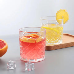 Crystal Grass Whiskey Glass 300ml Set of 6