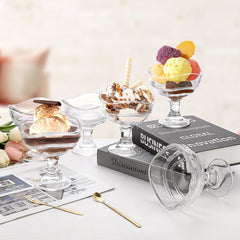 Ice cream Bowl Wave 150ml Set of 6