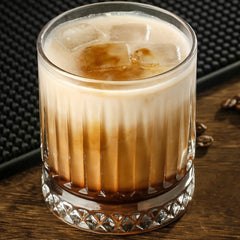 Crystal Striped Whiskey Tumbler 335ml Set of 6