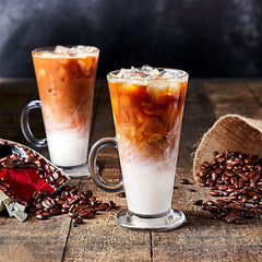 Irish Coffee Tall Glass Mug 270ml Set of 6