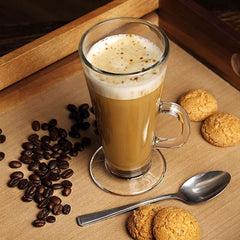 Irish Coffee Tall Glass Mug 270ml Set of 6