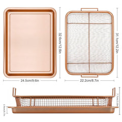 Air Fryer Basket & Tray for Oven
