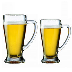 Beer Glass Mug Set of 2
