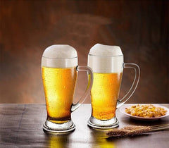 Beer Glass Mug Set of 2