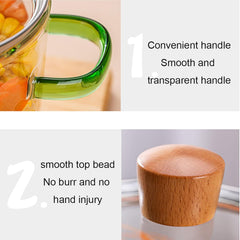 Borosilicate Glass Casserole with Lid 1200ml