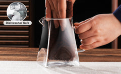 Borosilicate Glass Pyramid Kettle 750ml