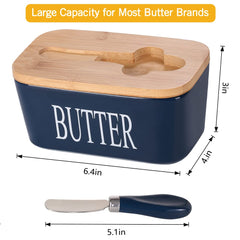 Ceramic Butter Box 650ml