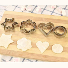 Cookie Cutter 4 Shape 12pcs
