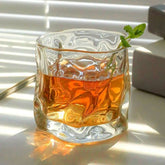 Crumpled Whiskey Tumbler 280ml Set of 6