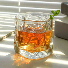 Crumpled Whiskey Tumbler 280ml Set of 6