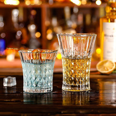 Crystal Tall Narrow Glass 250ml Set of 6