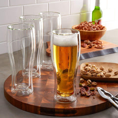 Double Wall Beer Pilsner Glass 420ml