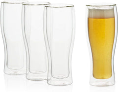 Double Wall Beer Pilsner Glass 420ml