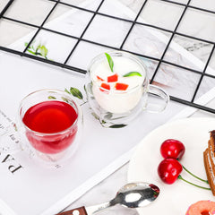 Double Wall Glass Cup 80ml