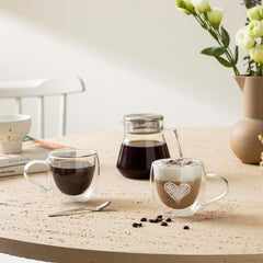 Double Wall Glass Tea Cup 100ml