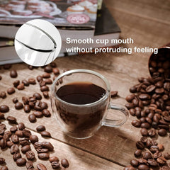 Double Wall Glass Tea Cup 100ml