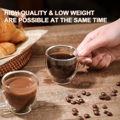 Double Wall Glass Tea Cup 100ml