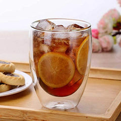 Double Wall Glass Tumbler 350ml