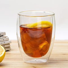 Double Wall Glass Tumbler 350ml