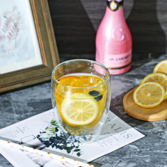 Double Wall Glass Tumbler 350ml
