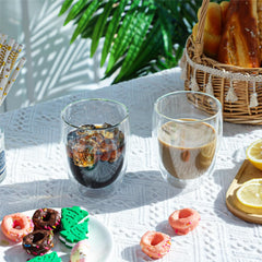 Double Wall Glass Tumbler 350ml