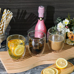 Double Wall Glass Tumbler 350ml