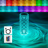 Diamond Crystal Touch Lamp with Remote